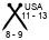 4x4'' Swatch. This is the number of stitches and rows necessary to calculate the inches/cm in a garment