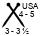 4x4'' Swatch. This is the number of stitches and rows necessary to calculate the inches/cm in a garment