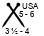 4x4'' Swatch. This is the number of stitches and rows necessary to calculate the inches/cm in a garment